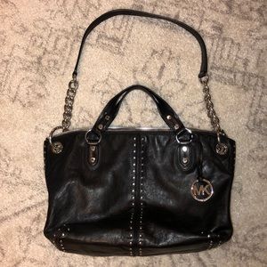 Uptown Astor Michael Kors Leather Bag